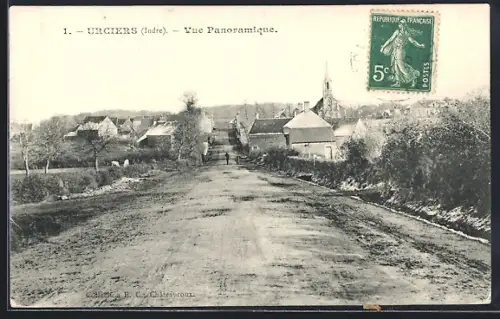 AK Urciers /Indre, Vue Panoramique