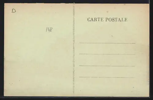 AK Sainte-Cecile /Indre, L`ancienne eglise