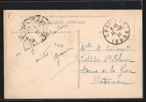 AK St-Benoit-du-Sault, Environs, Dolmen de Passebouneau