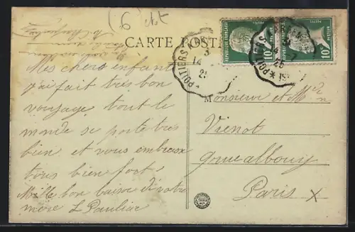 AK Le Pont-Chrétien, Rue principale