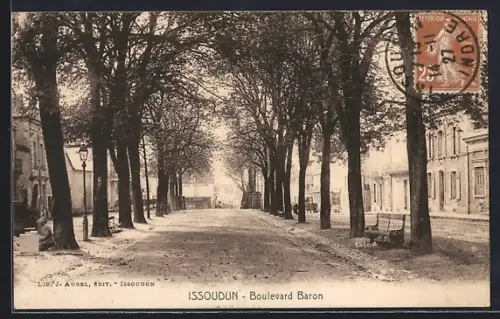 AK Issoudun, Vue dans le Boulevard Baron