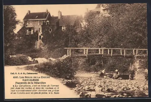 AK Gargilesse, Passerelle de la Billardière