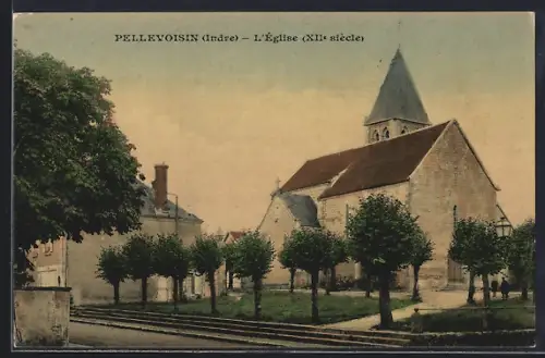 AK Pellevoisin /Indre, L`Eglise