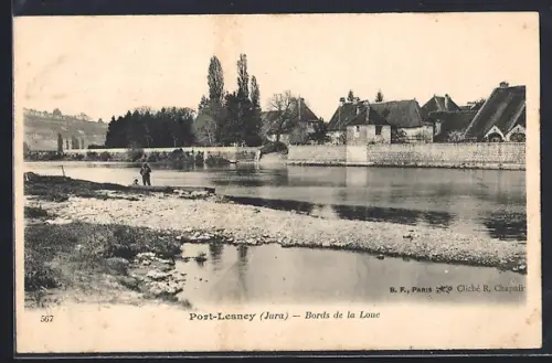 AK Port-Lesney /Jura, Bords de la Loue