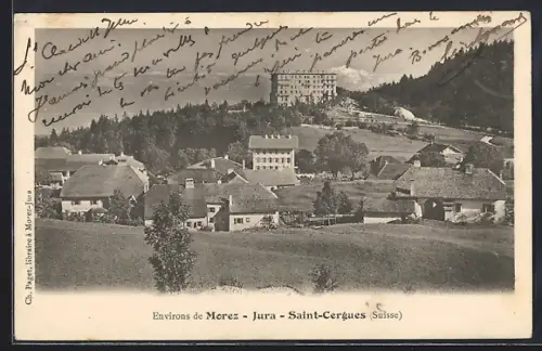 AK Morez, Environs, Saint-Cergues (Suisse)