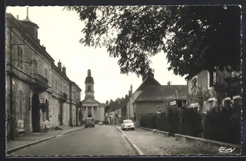 AK Mont-sous-Vaudrey, Rue, Eglise