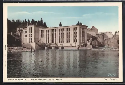 AK Pont-de-Poitte, Usine élecrique de la Saisse