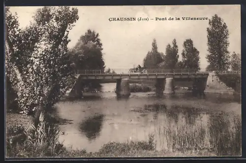 AK Chaussin /Jura, Pont de la Villeneuve