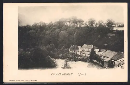 AK Champagnole /Jura, Vue panoramique