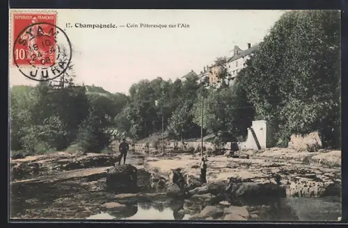 AK Champagnole, Coin Pittoresque sur l`Ain