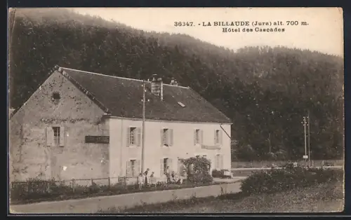AK La Billaude /Jura, Hotel des Cascades