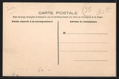 AK Parcey, Grand Pont des chemins de fer sur la Loue