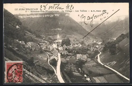 AK Baume-les-Messieurs, Le Village, Les Vallées