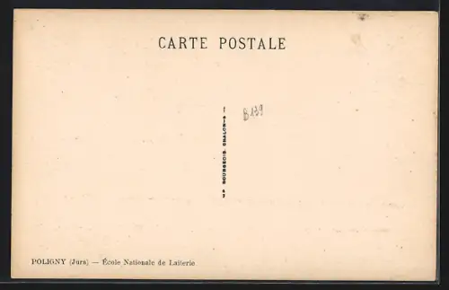 AK Poligny /Jura, Ecole Nationale de Laiterie