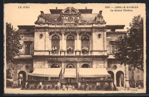AK Lons-le-Saunier, Le Grand Theatre