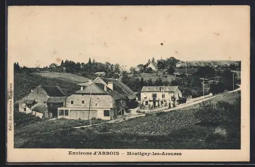 AK Montigny-les-Arsures, Vue panoramique