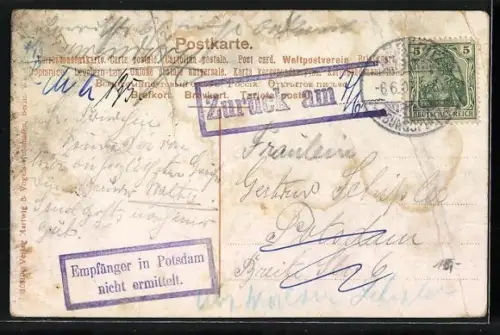 AK Döberitz, Barackenlager, Truppenübungsplatz, Wasserturm