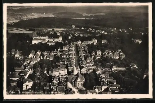 AK Arolsen /Waldeck, Fliegeraufnahme