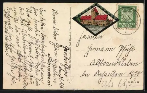 AK Gandersheim a. Harz, Marktplatz, Stiftskirche