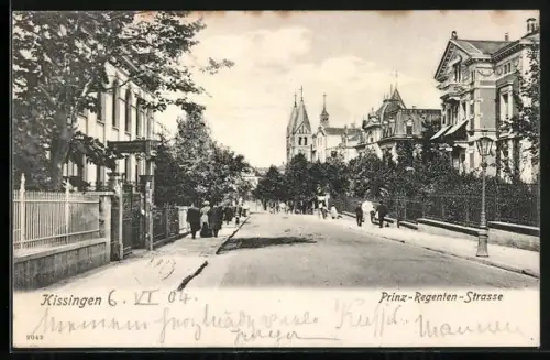 AK Kissingen, Prinz-Regenten-Strasse