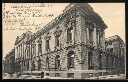 AK Elberfeld, Bergisch-Märkische Bank