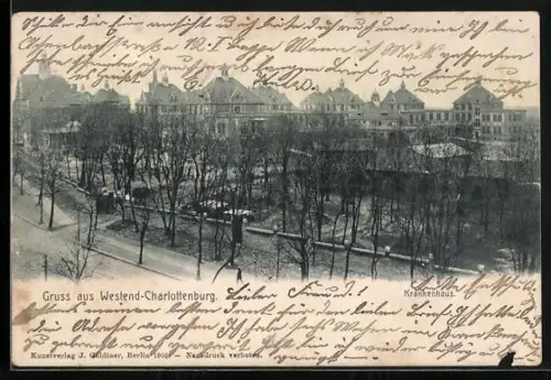 AK Berlin-Westend-Charlottenburg, Krankenhaus
