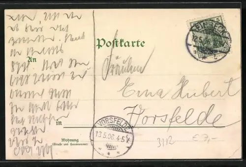 Künstler-AK Erwin Spindler: Einbeck, Ortsansicht aus der Vogelschau