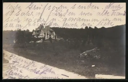 Foto-AK Einbeck, Hotel Haus Borntal Siegfr. Sachsenröder