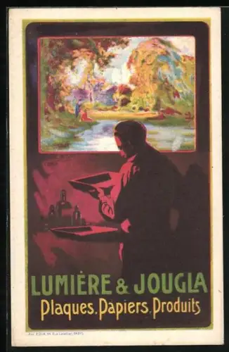 AK Lumiére & Jougla, Plaques, Papiers, Produits