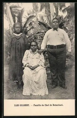 AK Iles Gilbert, Famille du Chef de Butaritari