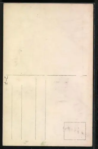 AK Zwei Pilzhüte aus Briefmarkenabschnitten gestaltet