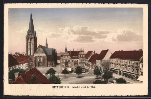 AK Bitterfeld, Markt und Kirche