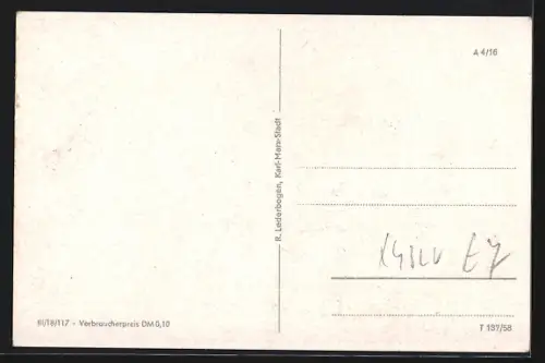 AK Aschersleben, Breite Strasse, Drogerie Kähler