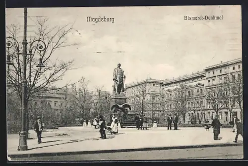 AK Magdeburg, Bismarck-Denkmal