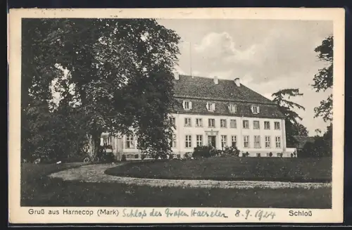AK Harnecop /Mark, Schloss des Grafen Haeseler