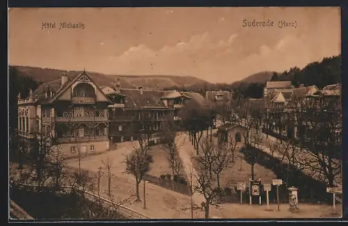 AK Suderode /Harz, Hotel Michaelis