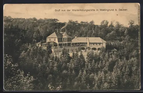 AK Wettingrund b. Deuben, Walderholungsstätte