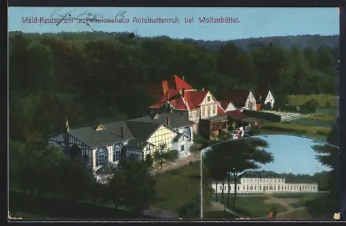 AK Wolfenbüttel, Wald-Restaurant und Pensionhaus Antoinettenruh