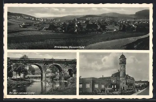 AK Kreiensen, Gesamtbild, Leinebrücke