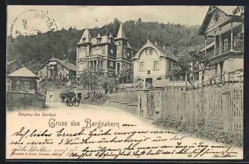 AK Bad Bergzabern, Eingang ins Kurthal