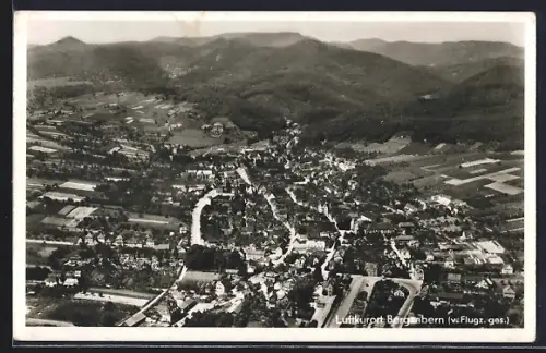 AK Bergzabern, Gesamtansicht aus der Luft