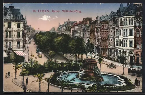 AK Köln-Neustadt, Kaiser Wilhelm-Ring