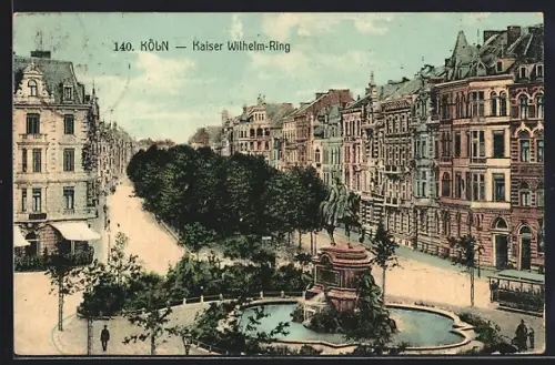 AK Köln-Neustadt, Kaiser Wilhelm-Ring