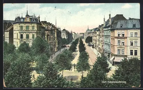 AK Köln-Neustadt, Hohenstaufenring