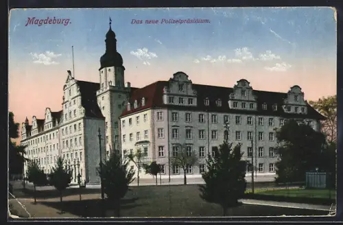 AK Magdeburg, Das neue Polizeipräsidium