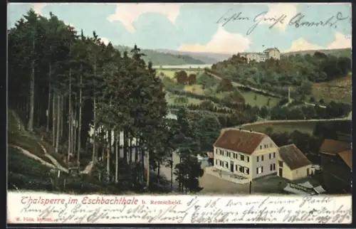 AK Remscheid, Talsperre im Eschbachtal