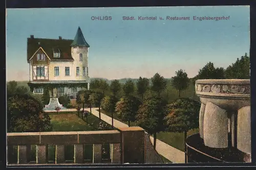 AK Ohligs, Städt. Kurhotel und Restaurant Engelsbergerhof