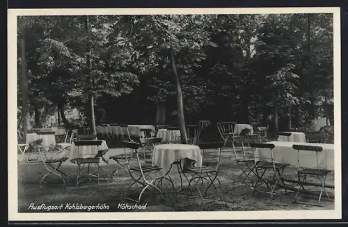 AK Höhscheid, Gasthof Kohlsbergerhöhe, Inh. W. Fischer