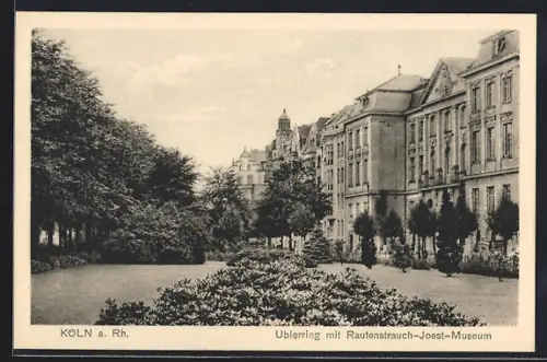 AK Köln-Neustadt, Ubierring mit Rautenstrauch-Joest-Museum