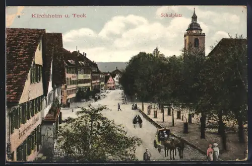 AK Kirchheim u. Teck, Schulplatz